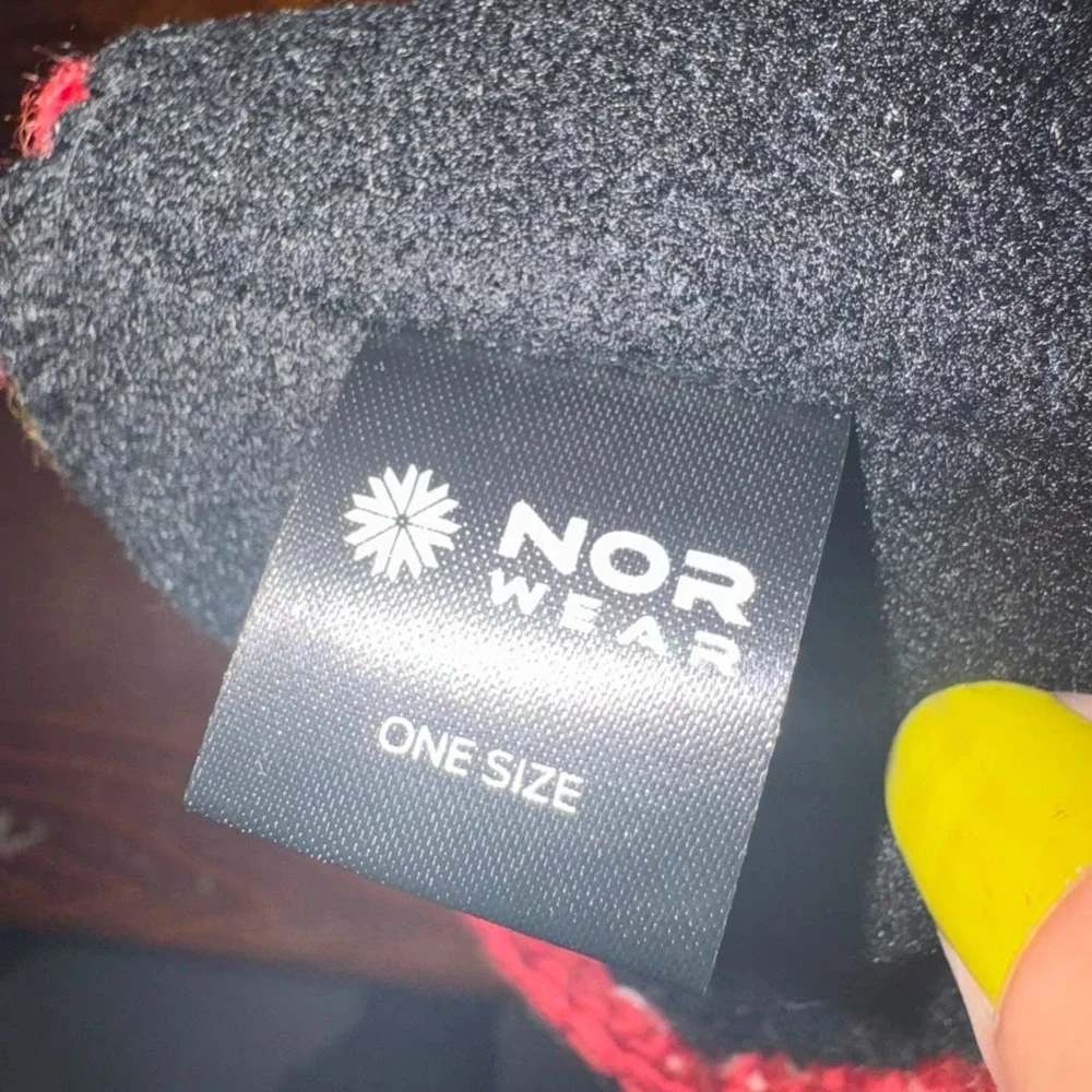 Nor Wear Norwegian Knit Wool Headband Ear Warmer Nordic Fair Isle Winter Boho